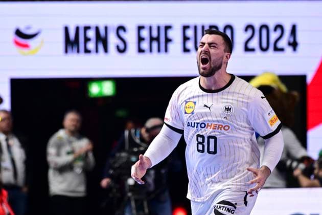 Jannik Kohlbacher Germany , Sweden vs. Germany, Match 3rd place, European Championship, International match, Handball, 28 01 2024 Cologne North Rhine-Westphalia Germany Copyright: xkolbert-press MarcxNiemeyerx