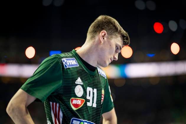 26 01 2024 Handball Men EHF EM 2024 Hungary Slovenia Bence Imre Hungary Cologne Lanxess Arena North Rhine-Westphalia Germany KlausTrotter 20240126 1778