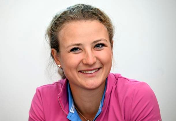 Golf, Ladies European Tour, Press event in Prague
