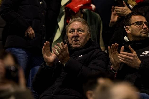 UEFA Womens Champions League FC Bayern Munich Paris Saint Germain 30 01 2024 Horst Hrubesch national coach Germany applauds UEFA Womens Champions League FC Bayern Munich Paris Saint Germain, Munich, FC Bayern Campus on 30 01 2024 Copyright: xBEAUTIFULxSPORTS Wunderlx