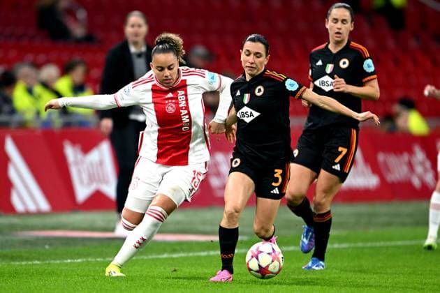 Football, Women, CL, Ajax Amsterdam - AS Roma