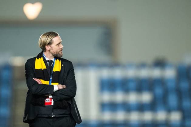 240130 Club manager Marcus Jodin of Häcken after the UEFA Women s Champions League football match between Real Madrid and Häcken on January 30, 2024 in Madrid Photo Mathias Bergeld BILDBYRAN code MB MB0845 fotboll soccer fotball champions league real madrid häcken dam bbeng women kvinner  Copyright: MATHIASxBERGELD BB240130MB086
