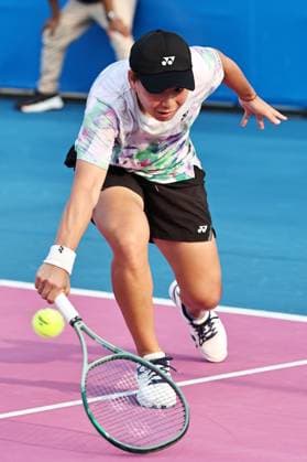 Bai Zhuoxuan, CHN, during 2024 Thailand Open in Hua Hin, 30 01 2024