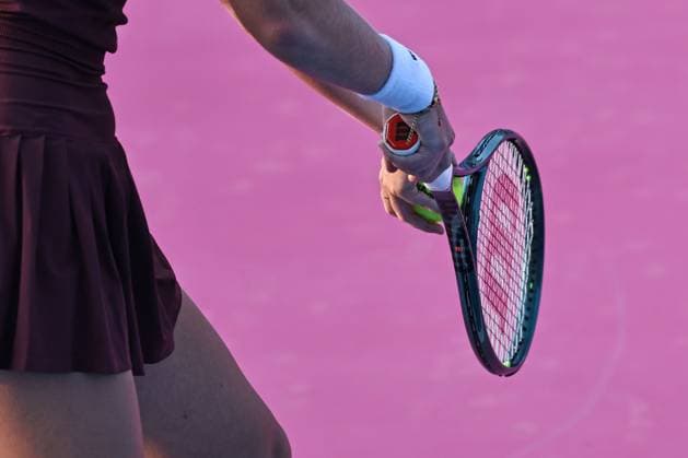 Typical Zhu Lin, CHN during 2024 Thailand Open in Hua Hin, 30 01 2024