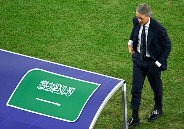Football, Roberto Mancini sacked as national coach of Saudi Arabia, archive pictures