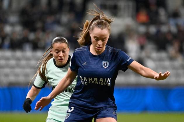 - Paris FC - Chelsea - 30 01 2024 - France Ile-de-France (region) Paris - Paris FC s players suffered a heavy defeat against Chelsea on Day 6 of Group D of the Champions League at the Stade Charlety on January 30, 2024.  JulienxMattiax xLexPictorium LePictorium_0288263