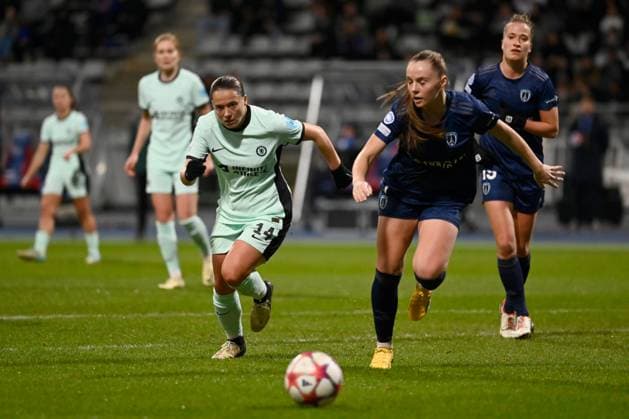 - Paris FC - Chelsea - 30 01 2024 - France Ile-de-France (region) Paris - Paris FC s players suffered a heavy defeat against Chelsea on Day 6 of Group D of the Champions League at the Stade Charlety on January 30, 2024.  JulienxMattiax xLexPictorium LePictorium_0288265