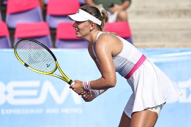 Dalma Galfi, HUN, during 2024 Thailand Open in Hua Hin, 31 01 2024