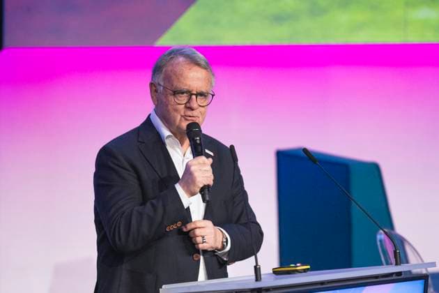 TENNIS - WTA, Tennis Damen Upper Austria Ladies Linz LINZ,AUSTRIA,31.JAN.24 - TENNIS - WTA Tour, Upper Austria Ladies Linz, female conference. Image shows hans Niessl Austria).  GEPAxpictures xGintarexKarpaviciute