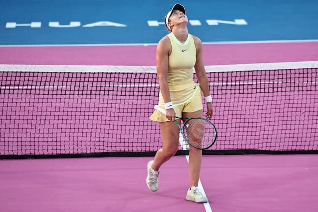 Paula Badosa, ESP, during 2024 Thailand Open in Hua Hin, 31 01 2024