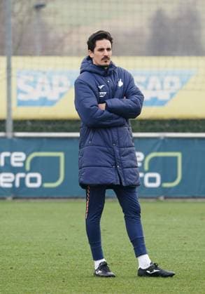 31 01 2024, GER, Football, Men, 1 BL 2023 2024, TSG 1899 Hoffenheim, Training Benjamin Hübner TSG Hoffenheim Zuzenhausen Germany ,EDITORIAL USE ONLY
