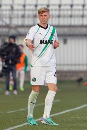 JOSH DOIG, Sassuolo, Serie A, 2023-24, Monza vs Sassuolo 1-0, 28-01-2024, Azione, Action, Single shot SERIE A 2023-24 MONZA-SASSUOLO 1-0