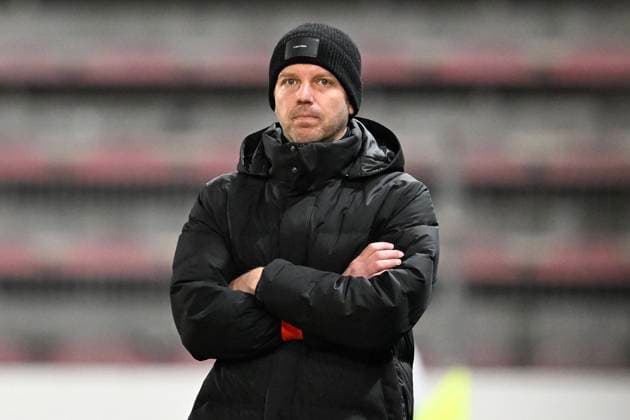 Sporting Charleroi v KAS Eupen - Jupiler Pro League CHARLEROI, BELGIUM - JANUARY 31 : Kohfeldt Florian head coach of KAS Eupen during the Jupiler Pro League match between Sporting Charleroi and KAS Eupen on January 31, 2024 in Charleroi, Belgium, 31 01 2024 Charleroi Belgium  Copyright: xDhax