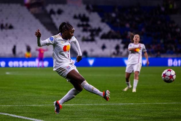 Kadidiatou Diani (11 Olympique Lyonnais) in action during the UEFA Women?s Champions League game between Olympique Lyonnais and Salvia Praha at Groupama Stadium in Lyon, France. (Pauline FIGUET SPP) Copyright: xPaulinexFIGUETx xSPPx spp-en-PaFiSp-PF_OLvSLP152
