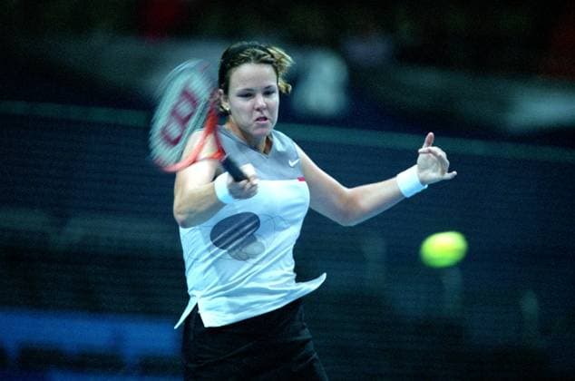 Davenport Lindsay (USA) - to the final WTA, Tennis Damen tournament in Munich 2001. 
