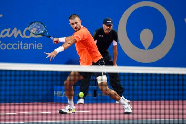 Tennis, ATP tournament in Montpellier