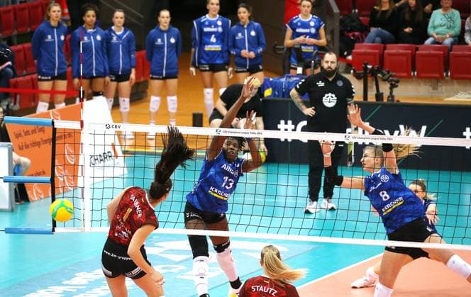 Volleyball, Women, CL, Allianz MTV Stuttgart - SC Potsdam