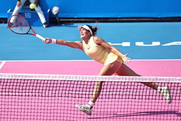 Tatjana Maria, GER, during 2024 Thailand Open in Hua Hin, 01 02 2024