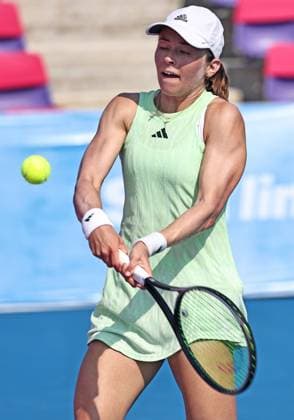 Katie Volynets, USA, during 2024 Thailand Open in Hua Hin, 01 02 2024