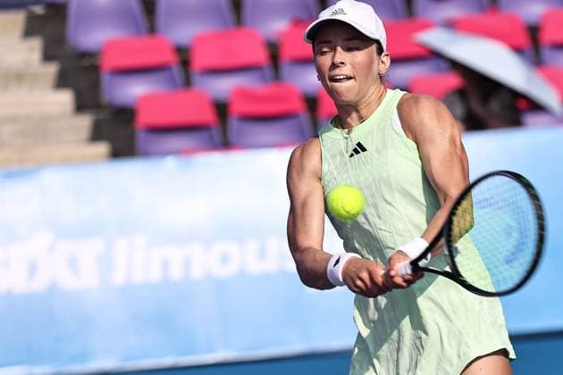 Katie Volynets, USA, during 2024 Thailand Open in Hua Hin, 01 02 2024