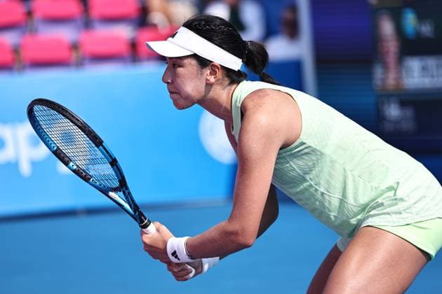 Wang Xinyu, CHN, during quarter finals at 2024 Thailand Open in Hua Hin, 02 02 2024