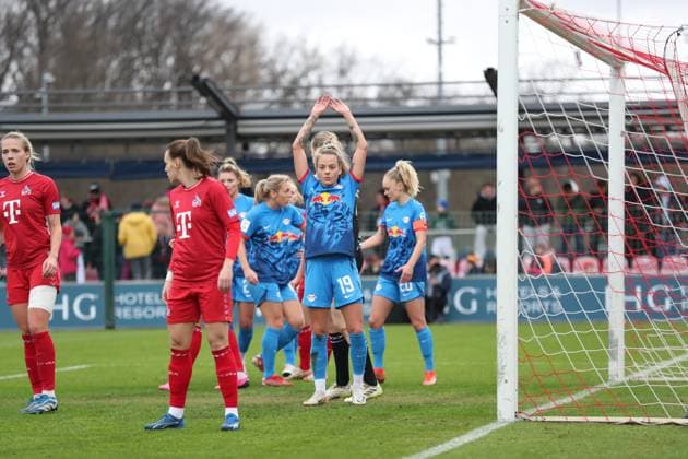 Bundesliga Women RB Leipzig vs 1 FC Köln, 03 02 24 Jenny Hipp 19, RB Leipzig in anticipation of a corner kick Soccer, Google Pixel Women Bundesliga, Season 2023 2024, 12 Matchday RB Leipzig vs 1 FC Köln on 03 02 24, RB Academy Cottaweg DFB REGULATIONS PROHIBIT ANY USE OF PHOTOGRAPHS AS IMAGE SEQUENCES AND OR QUASI VIDEO Copyright: xBEAUTIFULxSPORTS JanxKaeferx
