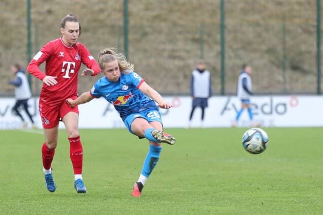 Bundesliga Women RB Leipzig vs 1 FC Köln, 03 02 24 Luca Maria Graf 26, RB Leipzig Soccer, Google Pixel Women Bundesliga, Season 2023 2024, 12 Matchday RB Leipzig vs 1 FC Köln on 03 02 24, RB Academy Cottaweg DFB REGULATIONS PROHIBIT ANY USE OF PHOTOGRAPHS AS IMAGE SEQUENCES AND OR QUASI VIDEO Copyright: xBEAUTIFULxSPORTS JanxKaeferx