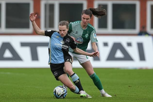 Football, Women, SV Werder Bremen - 1. FC Nürnberg