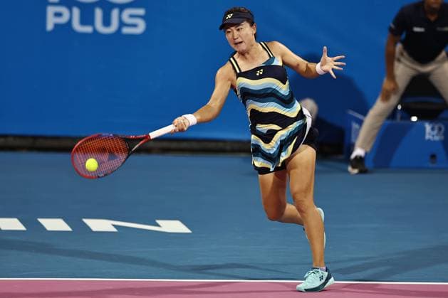 Zhu Lin, CHN, during semi finals at 2024 Thailand Open in Hua Hin, 03 02 2024