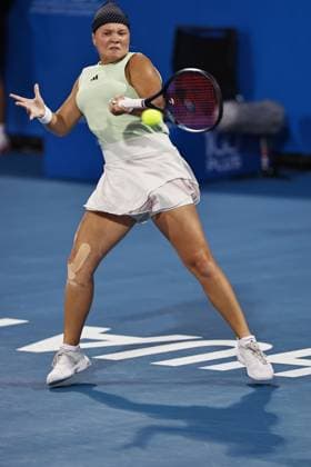 Diana Shnaider, RUS, during semi finals at 2024 Thailand Open in Hua Hin, 03 02 2024