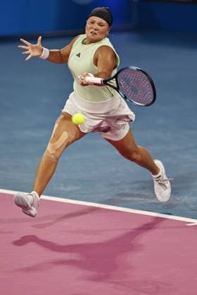 Diana Shnaider, RUS, during semi finals at 2024 Thailand Open in Hua Hin, 03 02 2024