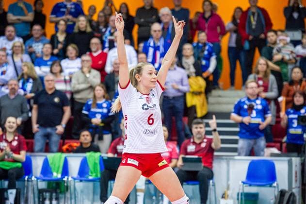 Antonia Stautz SC Potsdam, 06 Allianz MTV Stuttgart SC Potsdam, Sport, Volleyball Bundesliga, Women, VBL, Season 2023 24, 03 02 2024, Stuttgart SCHARRena , DEU Allianz MTV Stuttgart SC Potsdam, Sport, Volleyball Bundesliga, Women, VBL, Season 2023 24, 03 02 2024, Stuttgart SCHARRena , DEU Stuttgart Copyright: xSandyxDinkelackerx EP_SDR