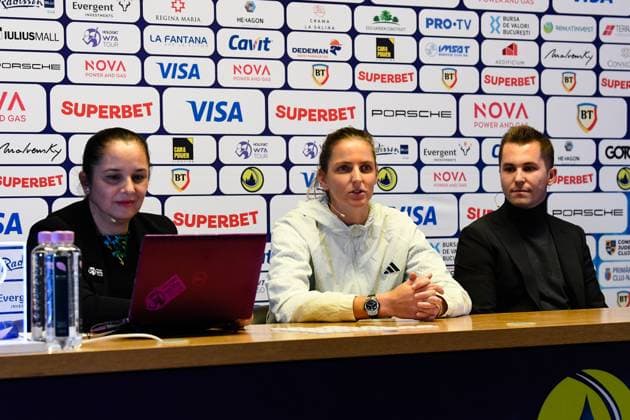 WTA250 Tournament: Transylvania Open 03-11 February 2024, Cluj-Napoca WTA250 Tournament: Transylvania Open Day 1- Qualifiers. BT Arena, Cluj-Napoca, 03 February 2024 Copyright: xx