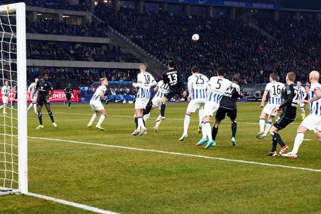 GER, Hertha BSC vs Hamburger SV, Mens Football, Bundesliga 2, Season 2023 2024, Matchday 20, 03 02 2024 DFL REGULATIONS PROHIBIT ANY USE OF PHOTOGRAPHS AS IMAGE SEQUENCES AND OR QUASI VIDEO GER, Hertha BSC vs Hamburger SV, Mens Football, Bundesliga 2, Season 2023 2024, Matchday 20, 03 02 2024 Berlin Copyright: xEibner-Pressefotox xClaudiusxRauchx EP_CRH
