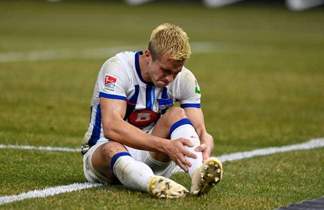 Soccer, Men, Season 2023 2024, 2 Bundesliga 20 Matchday , Hertha BSC Hamburger SV, Marc Oliver Kempf Hertha BSC , 03 02 2024, Copyright: xSebastianxRäppold MatthiasxKochx