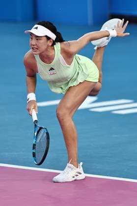 Wang Xinyu, CHN, during semi finals at 2024 Thailand Open in Hua Hin, 03 02 2024