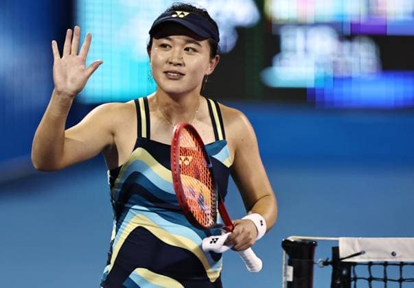 Zhu Lin, CHN, during semi finals at 2024 Thailand Open in Hua Hin, 03 02 2024
