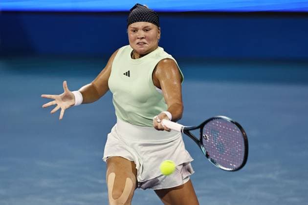 Diana Shnaider, RUS, during semi finals at 2024 Thailand Open in Hua Hin, 03 02 2024