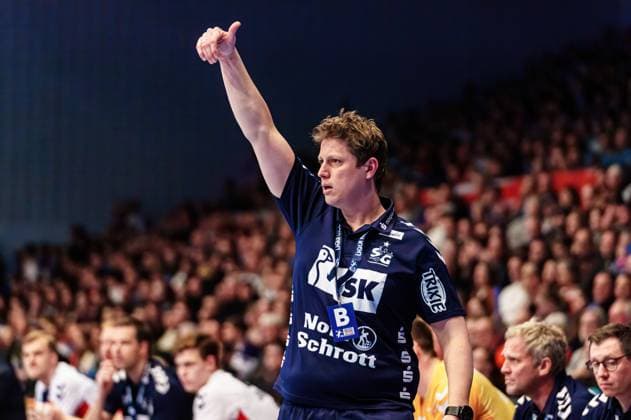 Nicolej Krickau SG Flensburg Handewitt, Coach GER, Handball Sport Verein Hamburg vs SG Flensburg Handewitt, Handball, DHB Pokal, Quarter-final, Season 2023 2024, 03 02 2024 GER, Handball Sport Verein Hamburg vs SG Flensburg Handewitt, Handball, DHB Pokal, Quarter-final, Season 2023 2024, 03 02 2024 Hamburg Copyright: xEibnerxPressefoto MarcelxvonxFehrnx EP_MFN