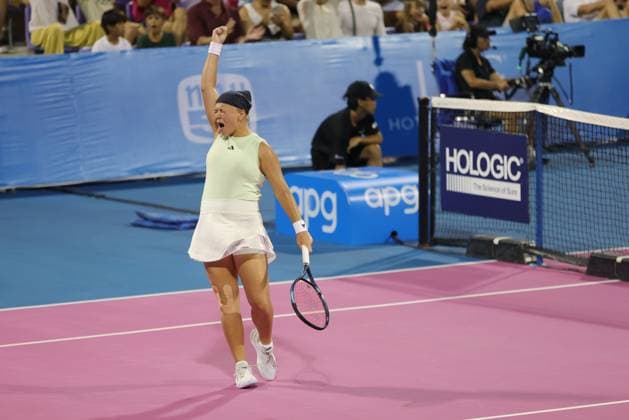 Diana Shnaider, RUS, after final at 2024 Thailand Open in Hua Hin, 04 02 2024