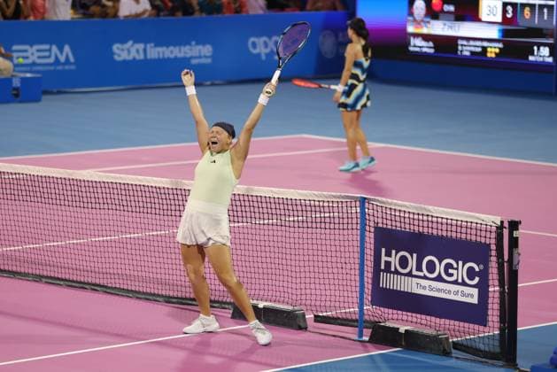 Diana Shnaider, RUS, after final at 2024 Thailand Open in Hua Hin, 04 02 2024
