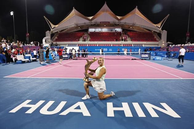 Diana Shnaider, RUS, after final at 2024 Thailand Open in Hua Hin, 04 02 2024