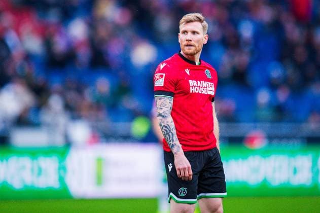 04 02 2024 Soccer, 2023 2024, 1 Bundesliga, Matchday 20, Hannover 96 FC Hansa Rostock Andreas Voglsammer Hannover DFL REGULATIONS PROHIBIT ANY USE OF PHOTOGRAPHS AS IMAGE SEQUENCES AND OR QUASI VIDEO