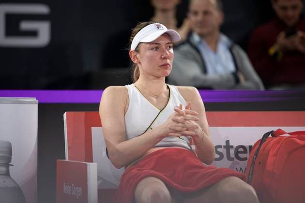 TENNIS - WTA, Tennis Damen Upper Austria Ladies Linz LINZ,AUSTRIA,04.FEB.24 - TENNIS - WTA Tour, Upper Austria Ladies Linz, award ceremony. Image shows Ekaterina Alexandrova (RUS).  GEPAxpictures xGintarexKarpaviciute