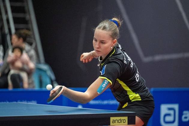 Annett Kaufmann SV Böblingen, 02 ¨¨SV Böblingen vs TSV Dachau, table tennis, Bundesliga women, season 2024, 04 02 2024, SV Böblingen vs TSV Dachau, table tennis, Bundesliga women, season 2024, 04 02 2024 Böblingen Copyright: xRomanxJustx EP_RJT