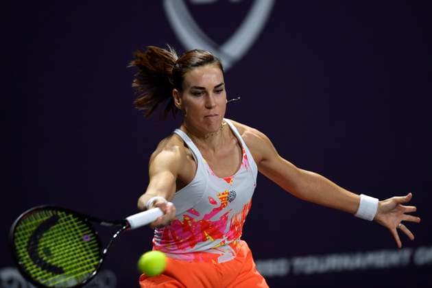 Laura Siegemund V Nuria Parrizas Diaz - Transylvania Open 2024 Round Of 32 Nuria Parrizas Diaz of Spain in action during her match against Laura Siegemund of Germany At The Transylvania Open Qualifying Day 1: Women s WTA, Tennis Damen 250 Tournament In Cluj-Napoca, Romania, On February 5, 2024. Cluj-Napoca Romania  Copyright: xAlexxNicodimx originalFilename:nicodim-notitle240205_npDdt.jpg