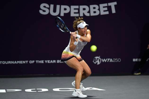 Laura Siegemund V Nuria Parrizas Diaz - Transylvania Open 2024 Round Of 32 Laura Siegemund of Germany in action during her match against Nuria Parrizas Diaz of Spain At The Transylvania Open Qualifying Day 1: Women s WTA, Tennis Damen 250 Tournament In Cluj-Napoca, Romania, On February 5, 2024. Cluj-Napoca Romania  Copyright: xAlexxNicodimx originalFilename:nicodim-notitle240205_npVay.jpg