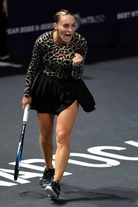 Alycia Parks v Ana Bogdan - Transylvania Open 2024 Round Of 32 Ana Bogdan is in action during her match against Alycia Parks at the Transylvania Open 2024 Round of 32 Women s WTA, Tennis Damen 250 tournament in Cluj-Napoca, Romania, on February 5, 2024. Cluj-Napoca Romania  Copyright: xAlexxNicodimx originalFilename:nicodim-notitle240205_npHWZ.jpg