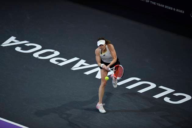 Alize Cornet Vs Yanina Wickmayer - Transylvania Open 2024 Round Of 32 Alize Cornet of France in action during her game against Yanina Wickmayer of Belgium At The Transylvania Open 2024 Round Of 32 Women s WTA, Tennis Damen 250 Tournament In Cluj-Napoca, Romania, On February 6, 2024. Cluj-Napoca Romania  Copyright: xAlexxNicodimx originalFilename:nicodim-notitle240206_npFls.jpg