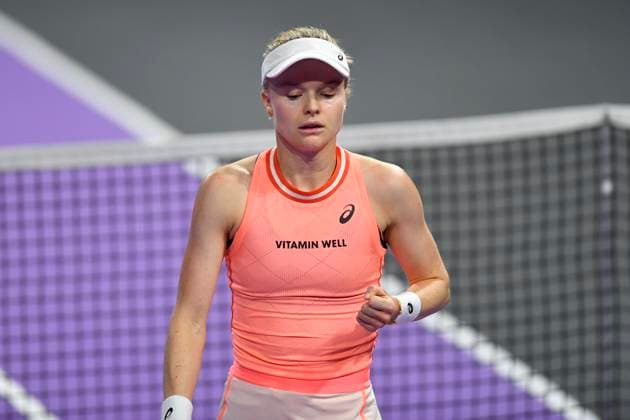 Harriet Dart V Anna Bondar - Transylvania Open 2024 Round Of 32 Harriet Dart of Great Britain in action during her game against Anna Bondar of Hungary At The Transylvania Open 2024 Round Of 32 Women s WTA, Tennis Damen 250 Tournament In Cluj-Napoca, Romania, On February 6, 2024. Cluj-Napoca Romania  Copyright: xAlexxNicodimx originalFilename:nicodim-notitle240206_npO7z.jpg
